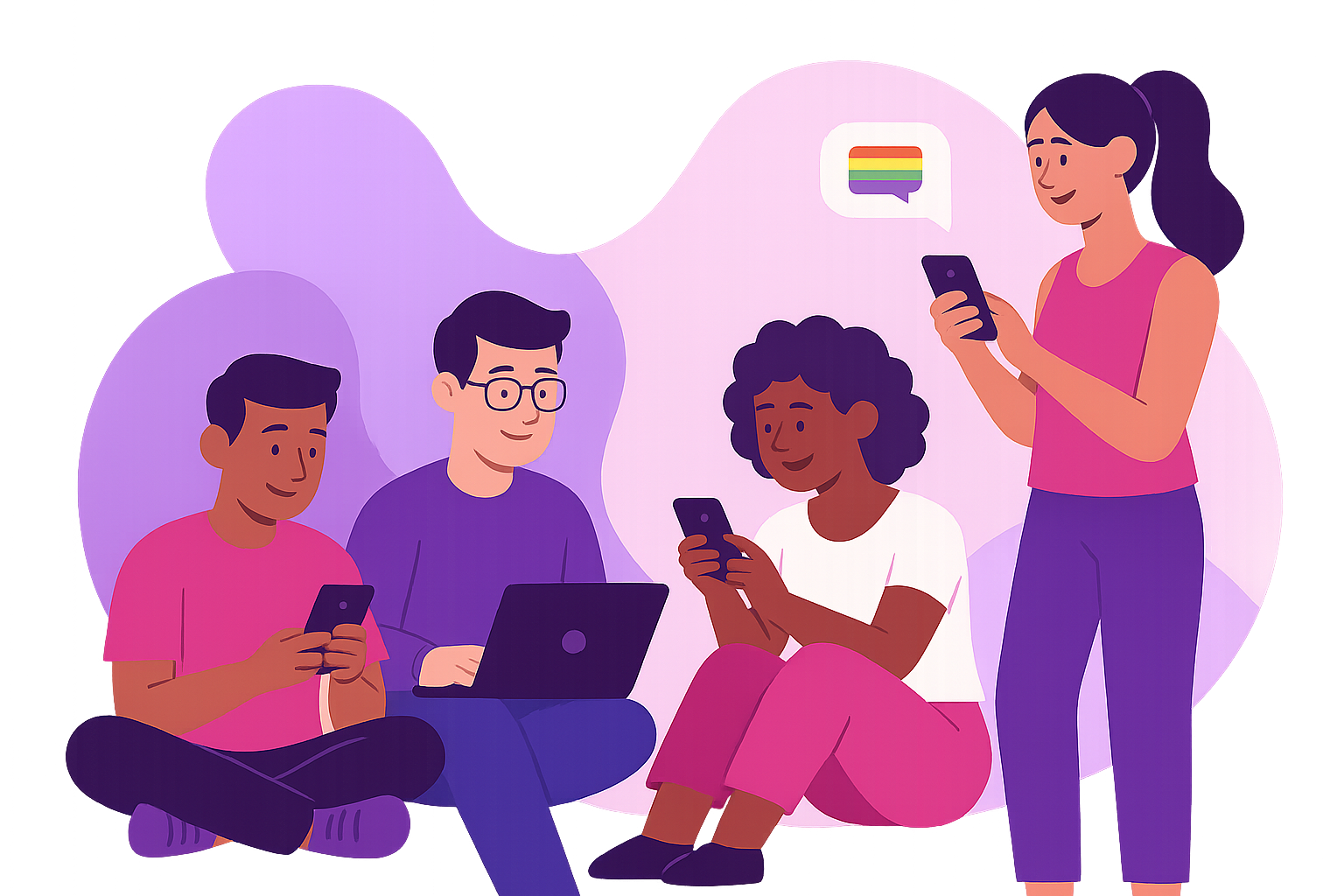 Chat gay italiana su desktop e smartphone